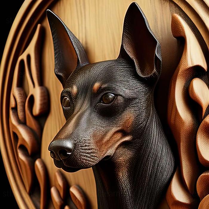 Animals Manchester Terrier dog